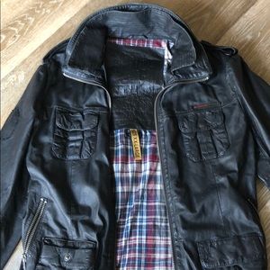 Superdry Leather Jacket